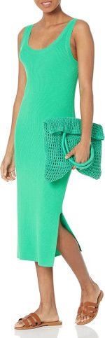 The Drop Women's Yasmin Rib Midi Sweater Tank Dress - Image 4